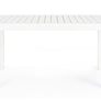 Pelagius Τραπέζι Κήπου Αλουμινίου Επεκτεινόμενο Λευκό 135εκ/270 x 90εκ x 75 εκ. 0662713